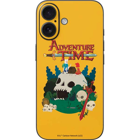 Adult Swim Adventure Time Cave Of Skulls iPhone 16 Skin