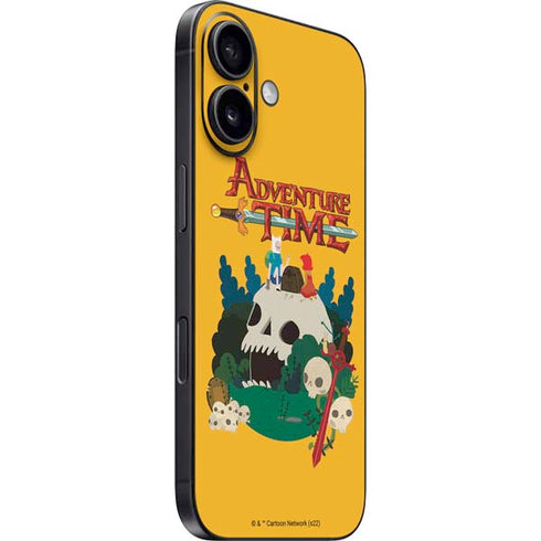 Adult Swim Adventure Time Cave Of Skulls iPhone 16 Skin
