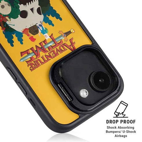 Adult Swim Adventure Time Cave Of Skulls iPhone 16e Kickstand Case
