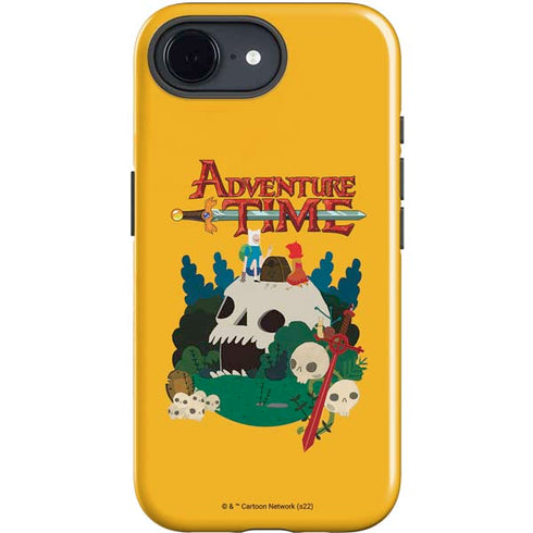 Adult Swim Adventure Time Cave Of Skulls iPhone 16e Impact Case