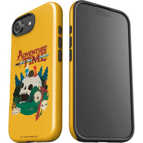 Adult Swim Adventure Time Cave Of Skulls iPhone 16e Impact Case