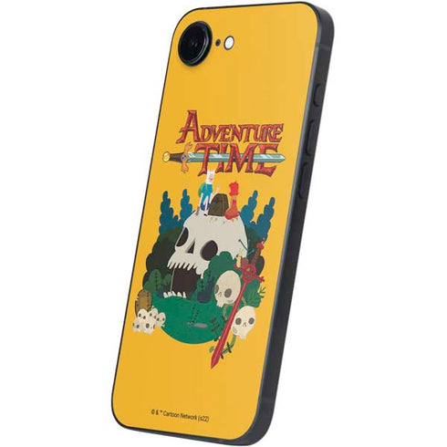 Adult Swim Adventure Time Cave Of Skulls iPhone 16e Skin