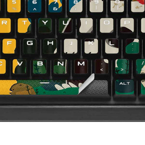 Adult Swim Adventure Time Cave Of Skulls K95 RGB PLATINUM Mechanical Gaming Keyboard Skin