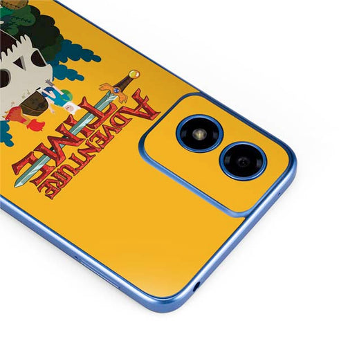 Adult Swim Adventure Time Cave Of Skulls Moto G Play 4G (2024) Skin