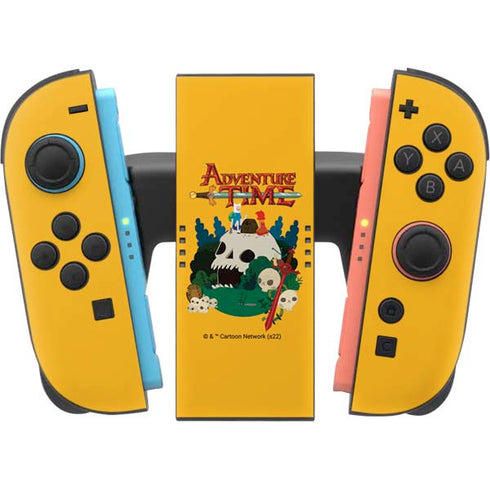 Adult Swim Adventure Time Cave Of Skulls Nintendo Switch 2 (2025) Joy-Con Controller Skin