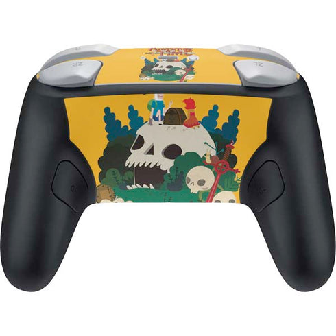 Adult Swim Adventure Time Cave Of Skulls Nintendo Switch 2 (2025) Pro Controller Skin