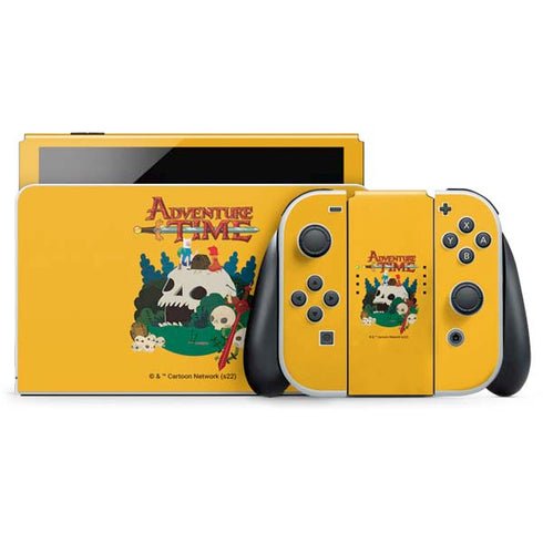 Adult Swim Adventure Time Cave Of Skulls Nintendo Skins
