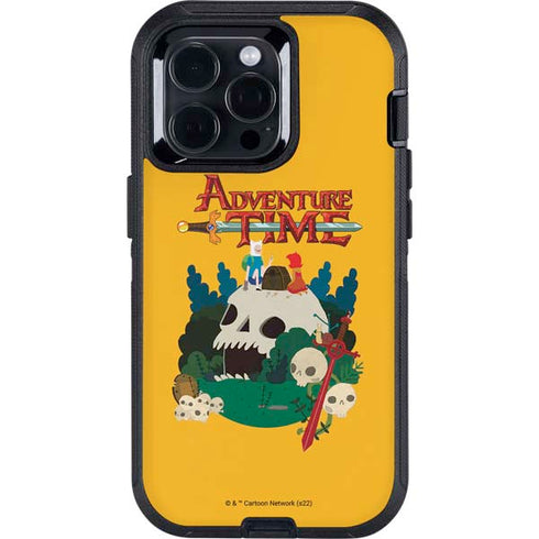 Adult Swim Adventure Time Cave Of Skulls Otterbox Defender iPhone Skin