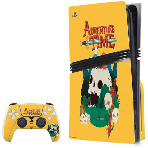 Adult Swim Adventure Time Cave Of Skulls PlayStation PS5 Skins