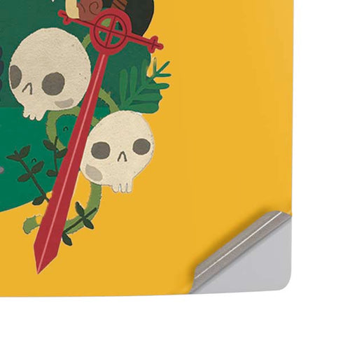 Adult Swim Adventure Time Cave Of Skulls PS5 Pro Disk Console Skin