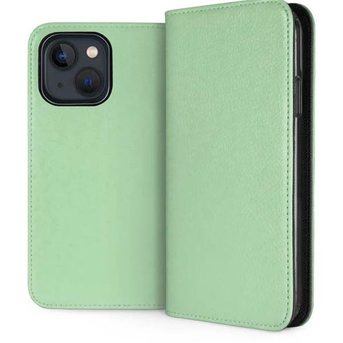 Celadon Solid iPhone 13 Folio Case