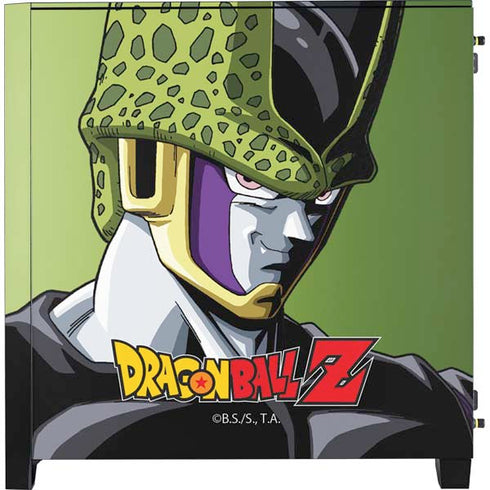 Dragon Ball Z Cell Portrait Corsair 4000D Tempered Glass Mid-Tower ATX Case Skin