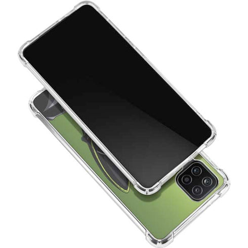 Dragon Ball Z Cell Portrait Galaxy A12 Clear Case