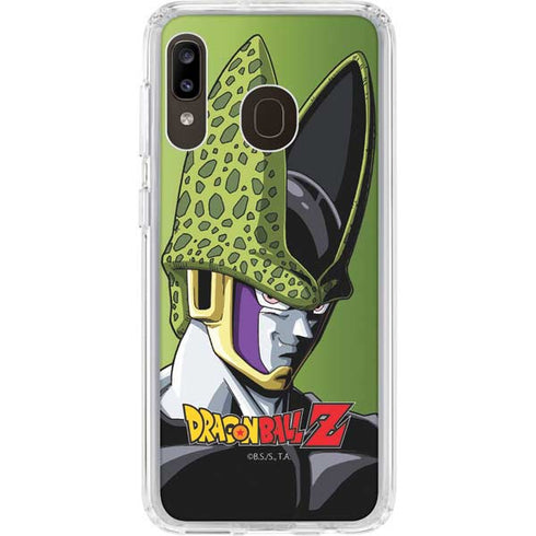 Dragon Ball Z Cell Portrait Galaxy A20 Clear Case