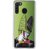 Dragon Ball Z Cell Portrait Galaxy A21 Clear Case