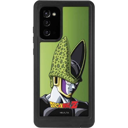 Dragon Ball Z Cell Portrait Galaxy Note20 5G Waterproof Case