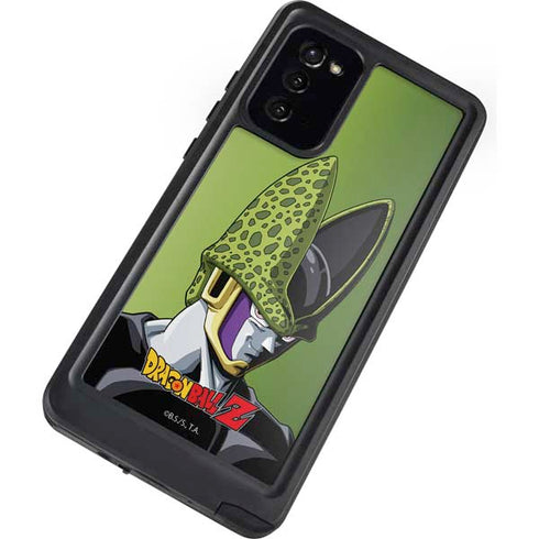 Dragon Ball Z Cell Portrait Galaxy Note20 5G Waterproof Case