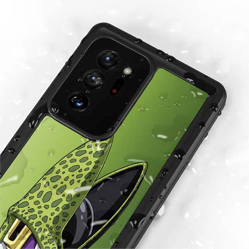 Dragon Ball Z Cell Portrait Galaxy Note20 Ultra 5G Waterproof Case