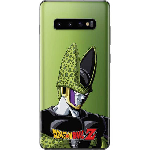 Dragon Ball Z Cell Portrait Galaxy S10 Plus Skin
