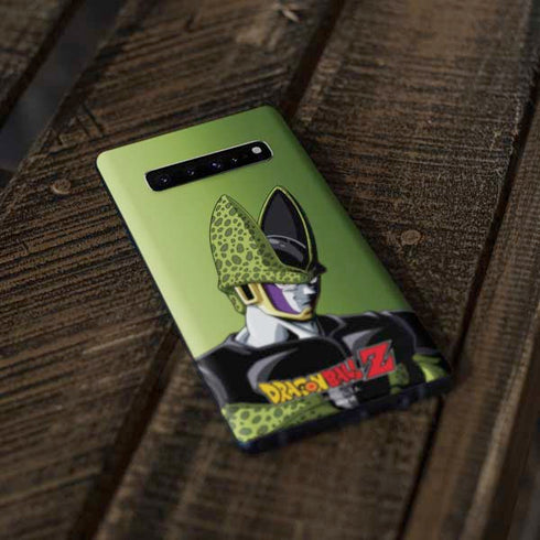 Dragon Ball Z Cell Portrait Galaxy S10 Plus Skin
