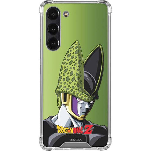 Dragon Ball Z Cell Portrait Galaxy S23 Plus Clear Case
