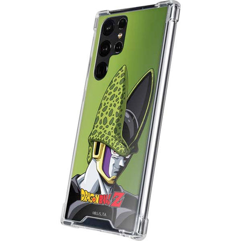 Dragon Ball Z Cell Portrait Galaxy S23 Ultra Clear Case