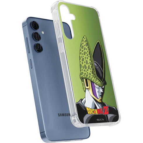 Dragon Ball Z Cell Portrait Galaxy S24 Clear Case