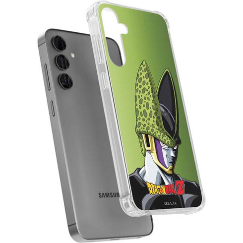 Dragon Ball Z Cell Portrait Galaxy S24 Plus Clear Case