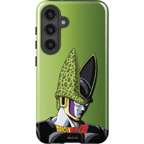 Dragon Ball Z Cell Portrait Galaxy S25 Plus Impact Case
