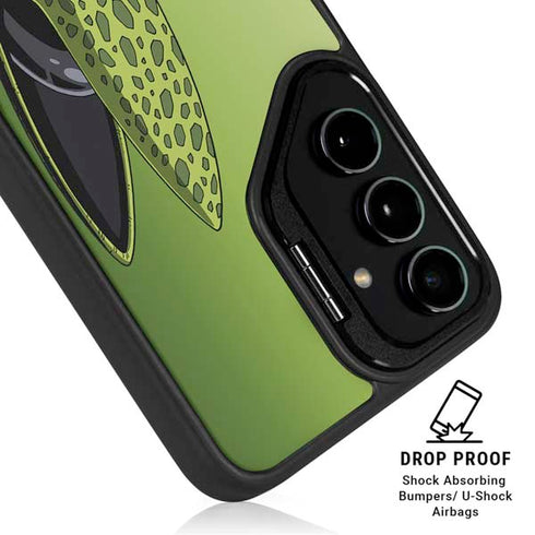 Dragon Ball Z Cell Portrait Galaxy S24 Plus Kickstand Case