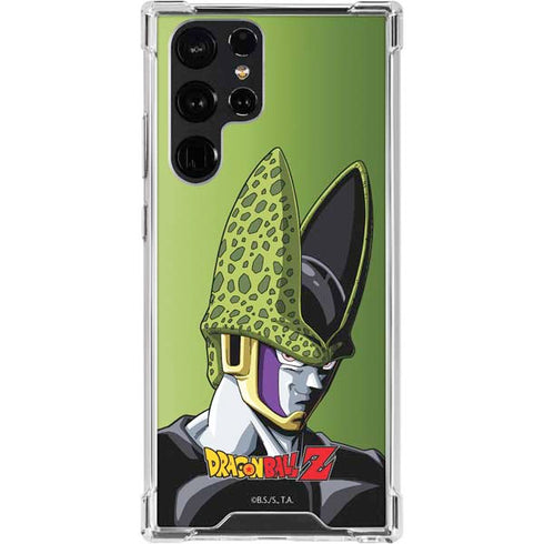 Dragon Ball Z Cell Portrait Galaxy S24 Ultra Clear Case