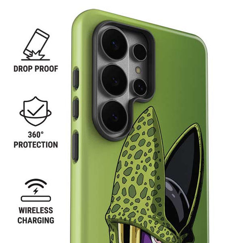 Dragon Ball Z Cell Portrait Galaxy S26 Ultra Impact Case