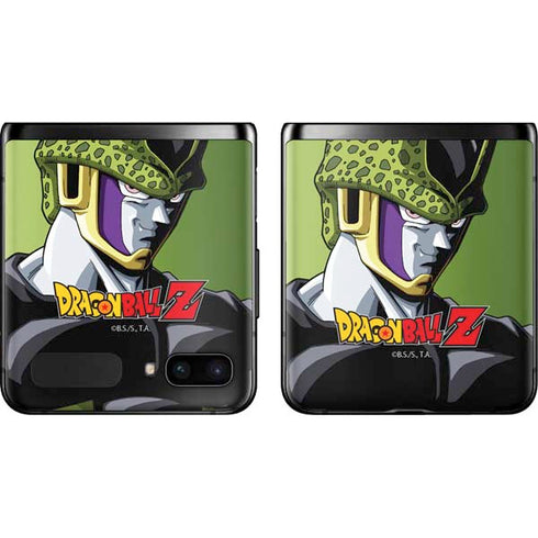 Dragon Ball Z Cell Portrait Galaxy Z Flip Skin
