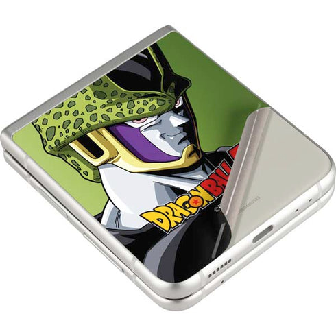 Dragon Ball Z Cell Portrait Galaxy Z Flip3 5G Skin