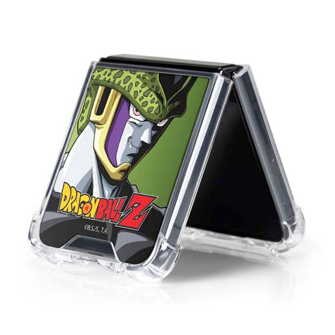 Dragon Ball Z Cell Portrait Galaxy Z Flip5 5G Clear Case