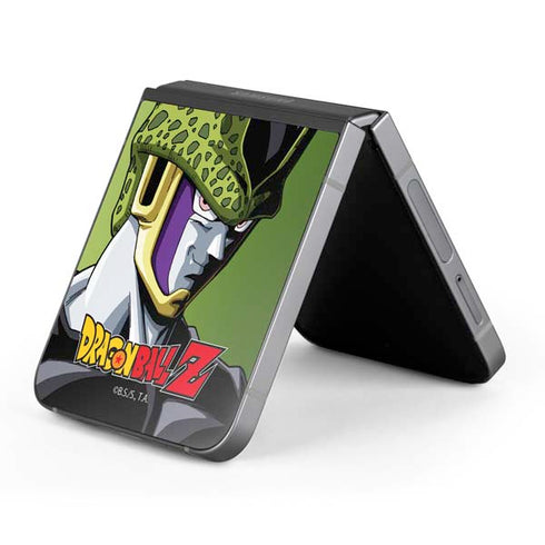 Dragon Ball Z Cell Portrait Galaxy Z Flip6 Skin