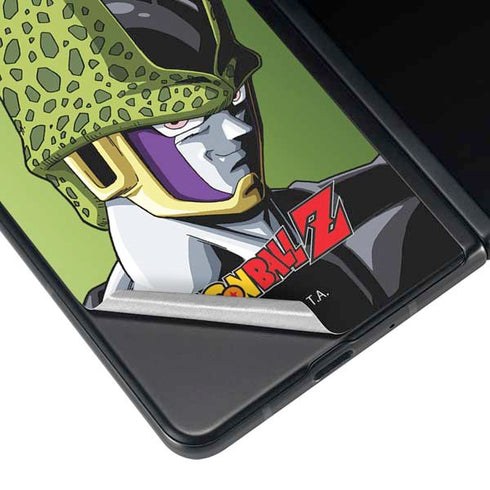 Dragon Ball Z Cell Portrait Galaxy Z Fold3 5G Skin