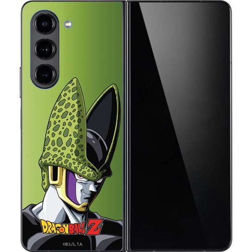 Dragon Ball Z Cell Portrait Galaxy Z Fold5 5G Skin