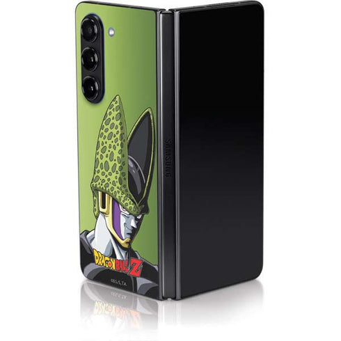 Dragon Ball Z Cell Portrait Galaxy Z Fold5 5G Skin