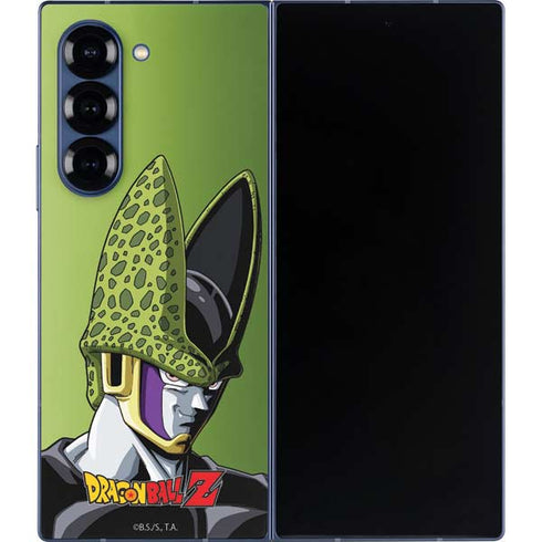 Dragon Ball Z Cell Portrait Galaxy Z Fold6 Skin