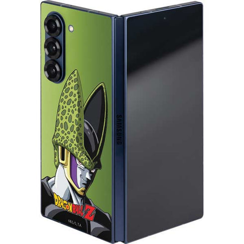 Dragon Ball Z Cell Portrait Galaxy Z Fold6 Skin