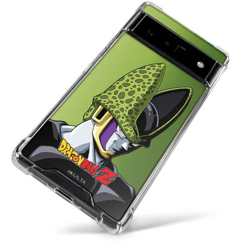 Dragon Ball Z Cell Portrait Google Pixel 6 Clear Case