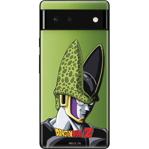 Dragon Ball Z Cell Portrait Google Pixel 6 Skin