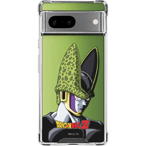 Dragon Ball Z Cell Portrait Google Pixel 8 Clear Case