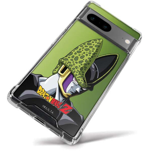 Dragon Ball Z Cell Portrait Google Pixel 8 Clear Case