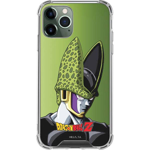 Dragon Ball Z Cell Portrait iPhone 11 Pro Max Clear Case