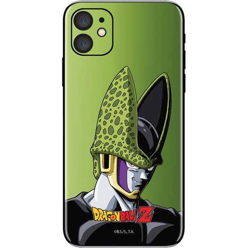 Dragon Ball Z Cell Portrait iPhone 11 Skin