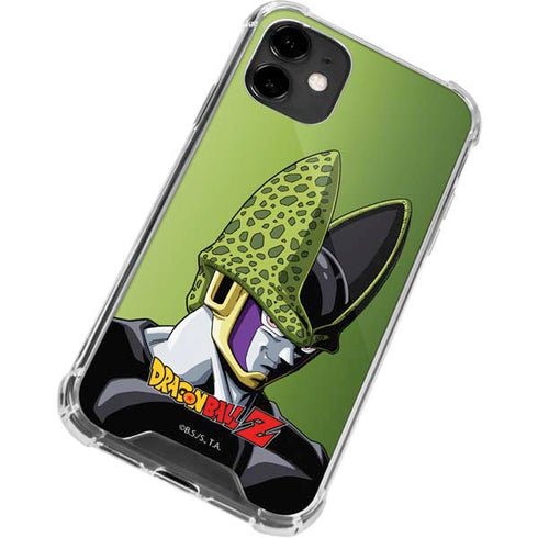 Dragon Ball Z Cell Portrait iPhone 12 Clear Case