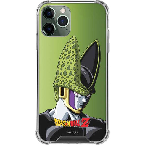 Dragon Ball Z Cell Portrait iPhone 12 Pro Clear Case
