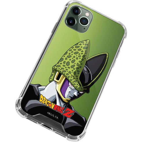 Dragon Ball Z Cell Portrait iPhone 12 Pro Clear Case